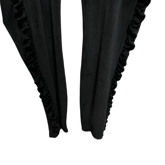 Torrid Full Length Signature Waist Ruched Velour Side Legging - Picture 7 of 9